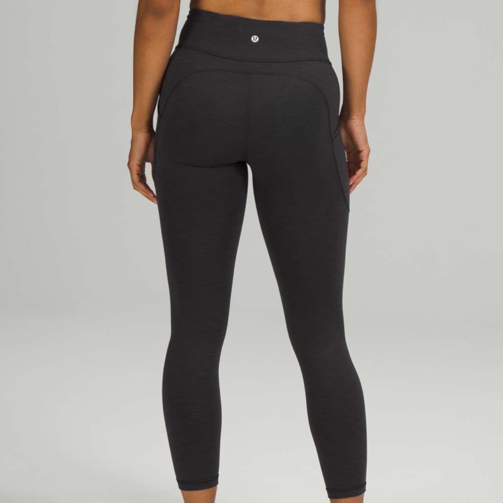Lululemon Invigorate High-Rise Tight 25"
Heathered Black